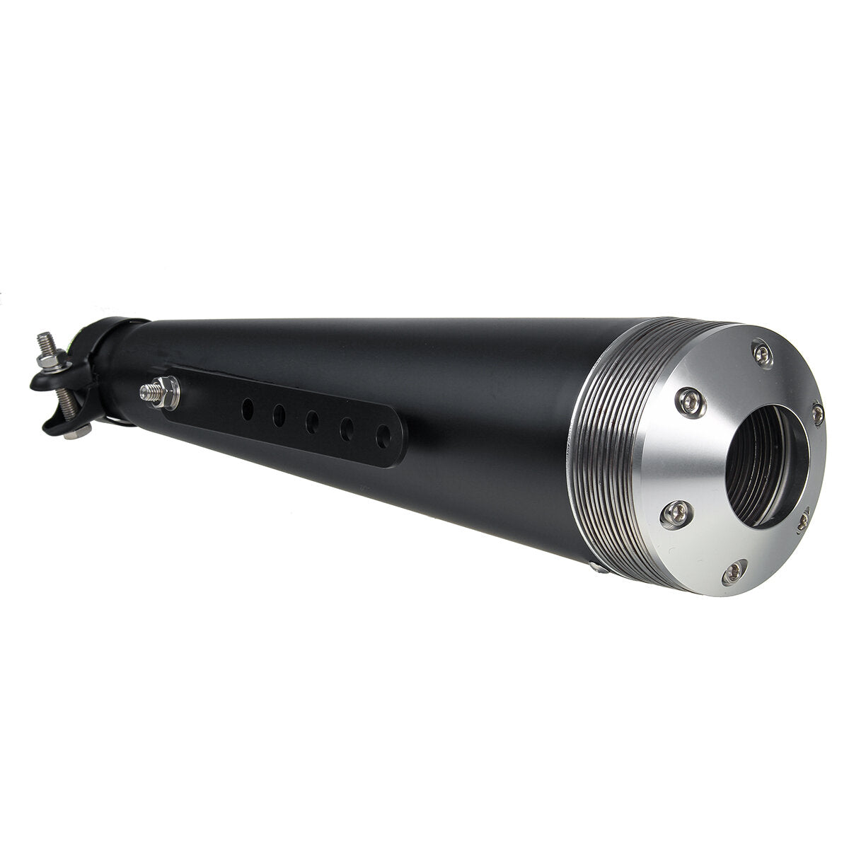 38/40/43MM Motorcycle Muffler Exhaust Silencer Pipe Retro For Cafe Racer Bobber Custom ATV