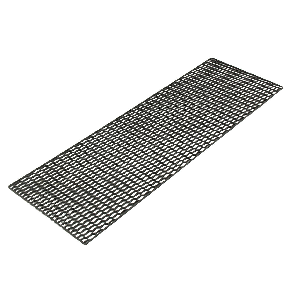 Universal Black ABS Racing Honeycomb / Hex Mesh Grill Spoiler Bumper Hood Vent 120cm