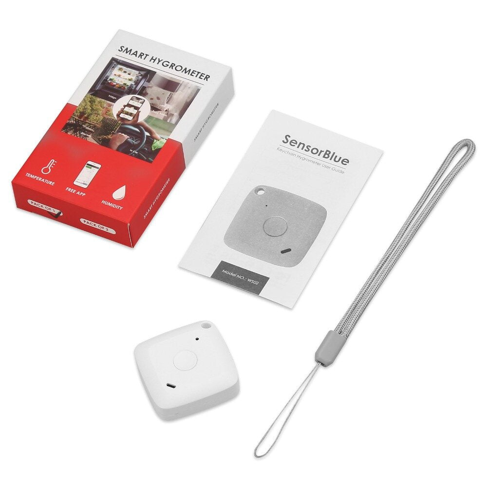 Wireless Thermometer Hygrometer Sensor Data Logger Digital C/F Indoor Outdoor Bluetooth Temperature Humidity Meter Alarm