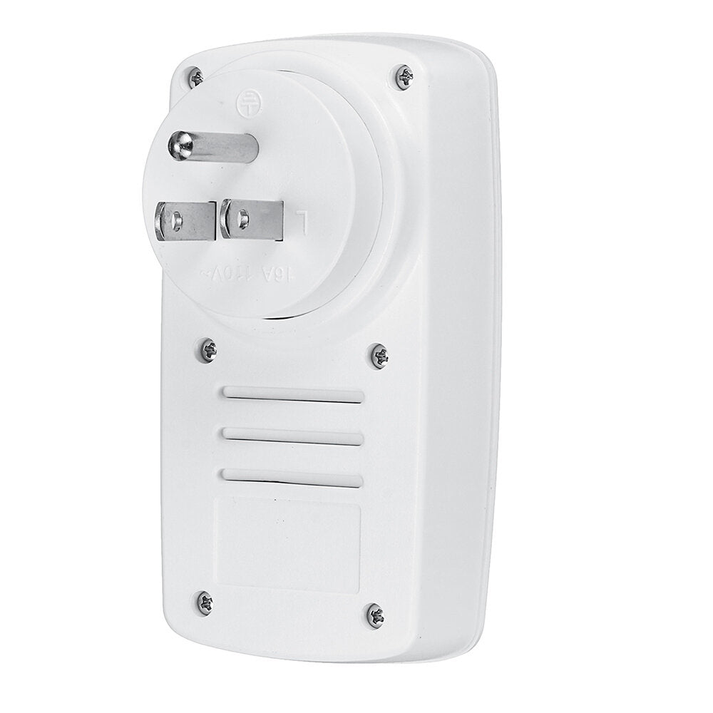 AC85V-250V Wireless Remote Control Socket US Standard Socket with Free Sticker Circular Remote Controller