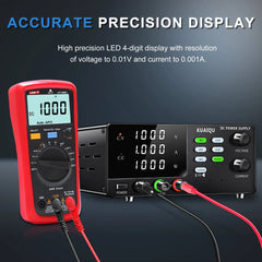 DC Power Supply 1000V 1A 1000W USB RS-232 RS-485 LED Display Programmable Voltage Current Power Supply Multiple Protections