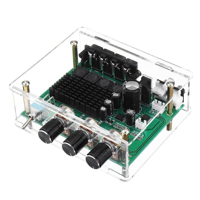 Digital Power Amplifier Board 2*80W High-power Two-channel Audio Amplifier Module