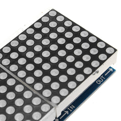 5pcs MAX7219 Dot Matrix LED Display Module 4-in-1 Display