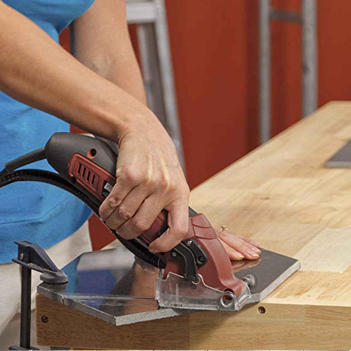 Mini Cutting Machine Electric Circular Saw Multi-Functional Handheld Grinder Kit Carpenter Woodwork Cutting Tools W/ 3pcs Blades