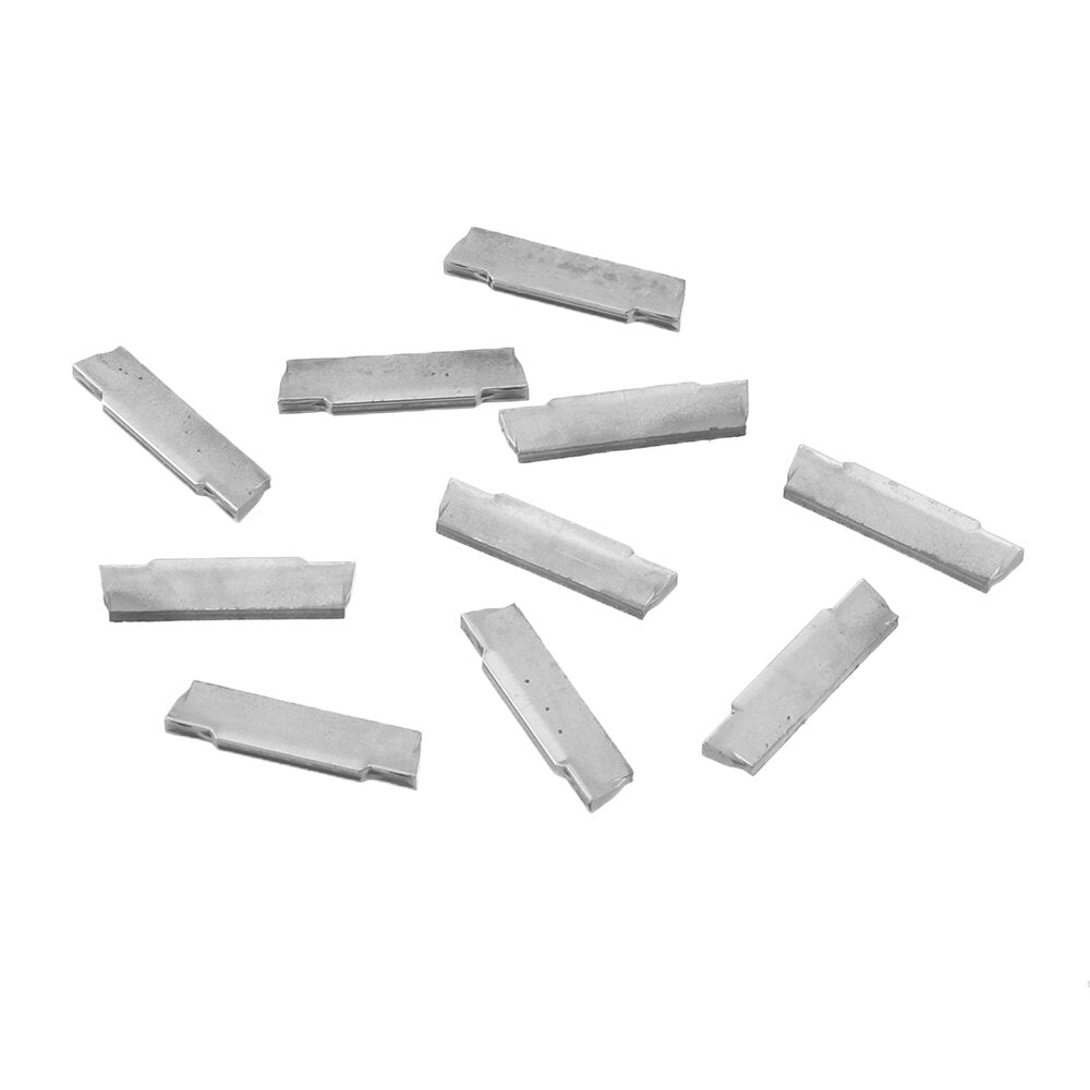 10pcs Carbide Insert Aluminum Cutter For MGEHR Turning Tool Holder