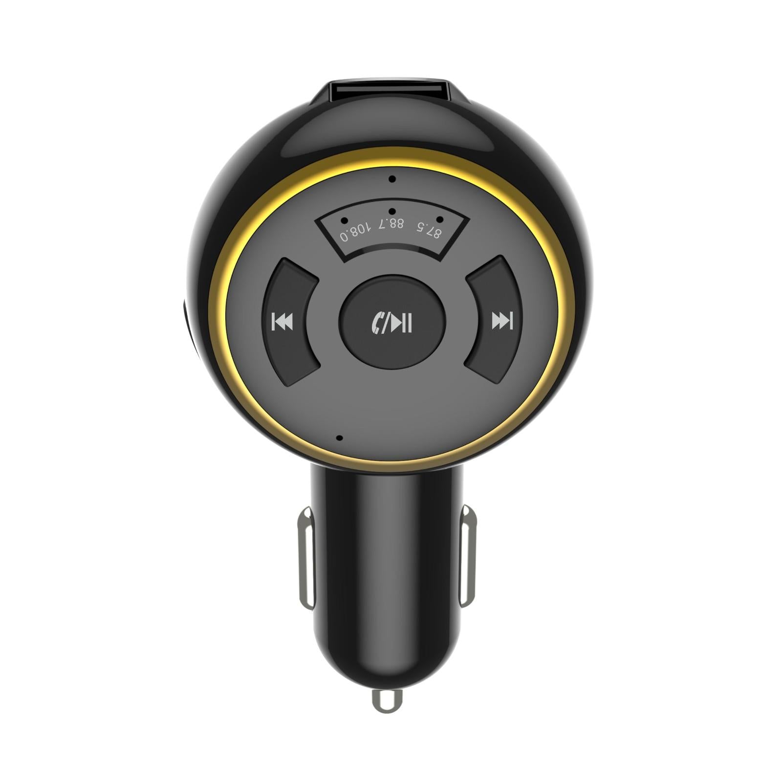 Multifunctional Bluetooth Hand-Free Phone With FM Launch And USB Car Charge