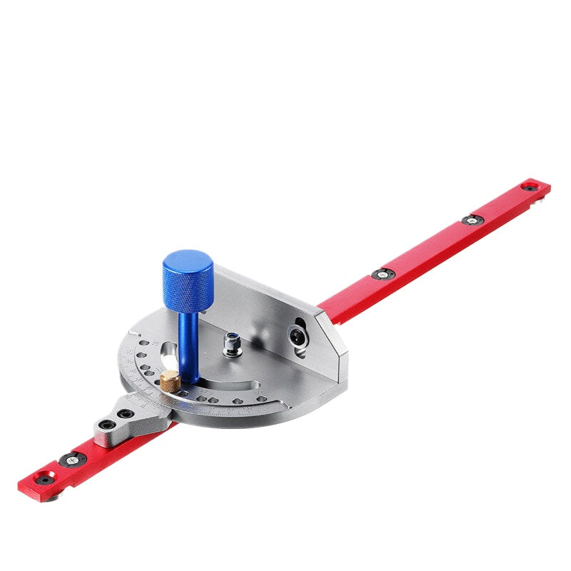 Aluminum Alloy Miter Gauge for Table Saws - Options: Gauge Only, 600mm Fence & Stop, 800mm Fence & Stop
