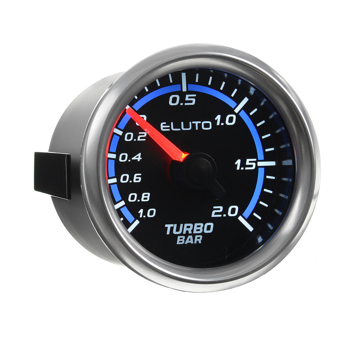 2" 52mm Car Turbo Boost Pressure Gauge Meter -1~2 Bar LED 12V Brushless Motor