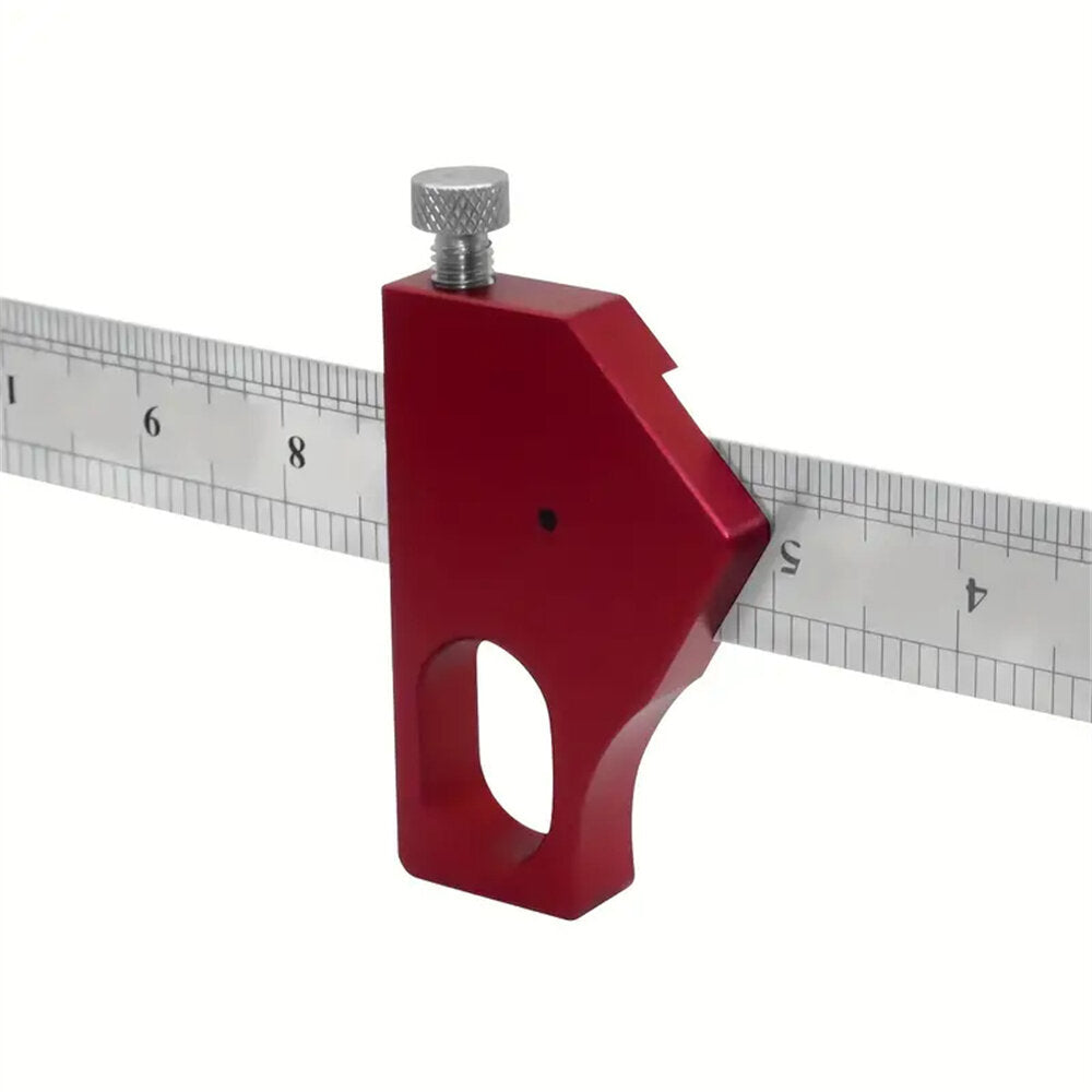 Combination Square Angle Ruler - Accurate 45/90° Measurements, Ergonomic Design, Durable Metal, Compact for Woodworking