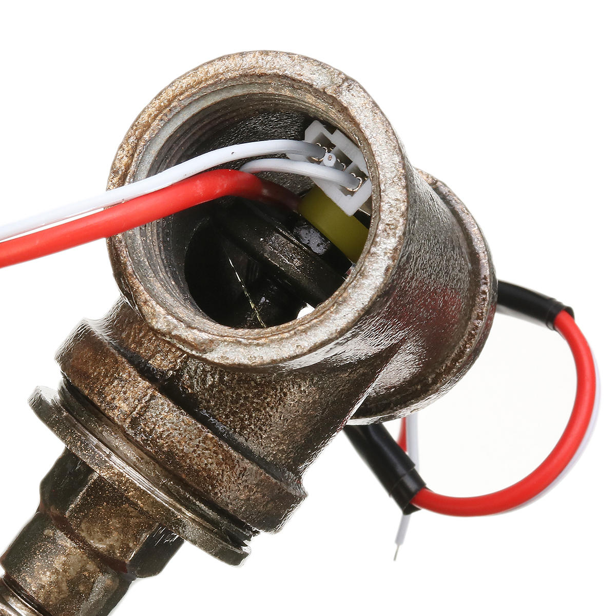 Vintage Steampunk 3/4" Stop Valve Light Switch With Wire For Water Pipe Lamps