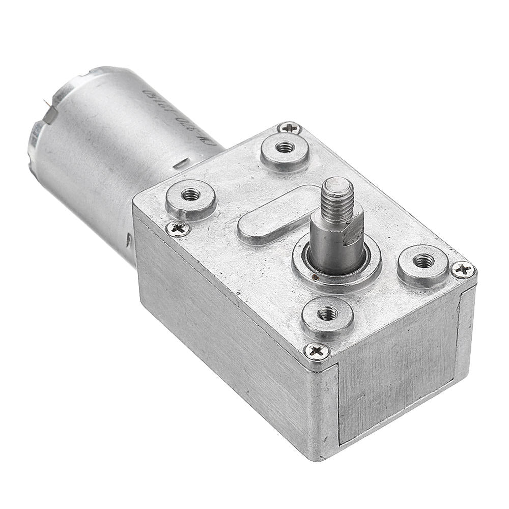 Worm Gear Motor DC 6V 55rpm Reduction Reversible Self-Locking Motor