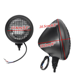 5.75inch Hi/Lo Headlight 12V 60W For Harley Bobber Custom Motorcycle