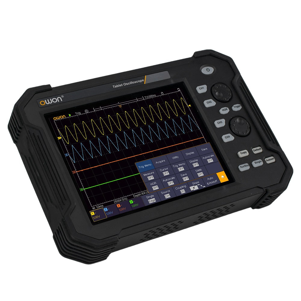 Digital Storage Oscilloscope 100MHz 1GS/s Portable Oscillometer 8" LCD Display Handheld Portable Oscillometer