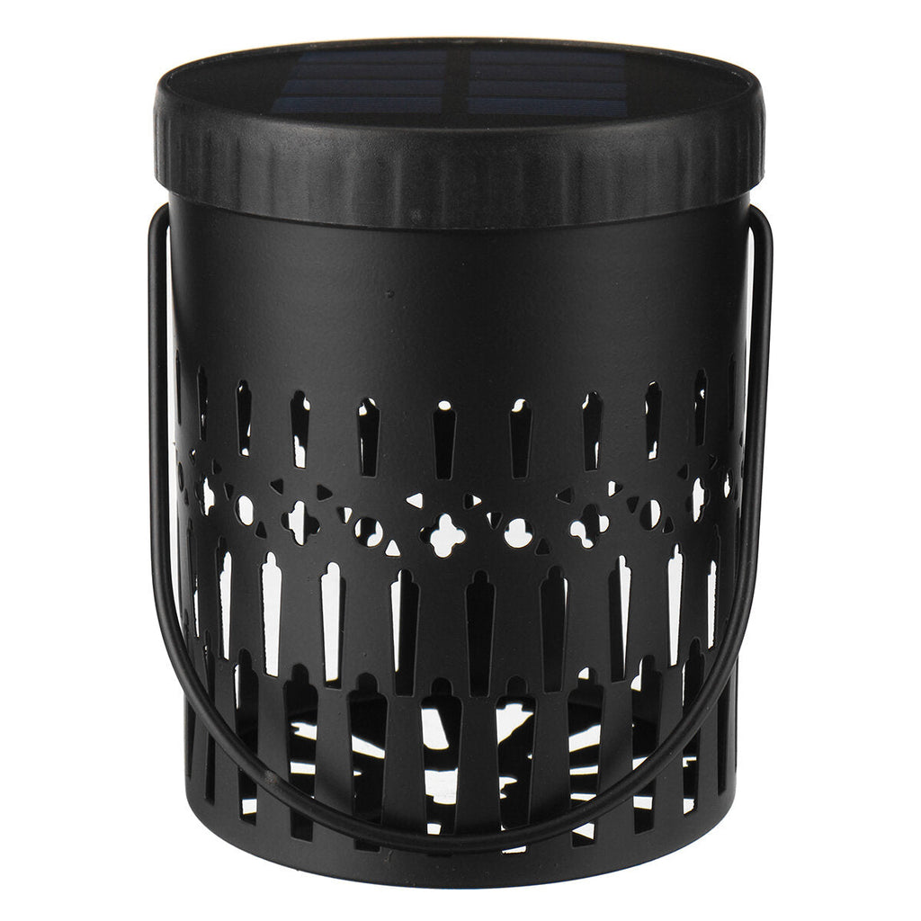 Outdoor Solar Lantern Light LED Solar Metal Lights Waterproof Hanging Lamp