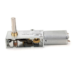 Low Speed High Torque Turbo Motor DC 12V 13rpm Worm Gear Reducer Motor