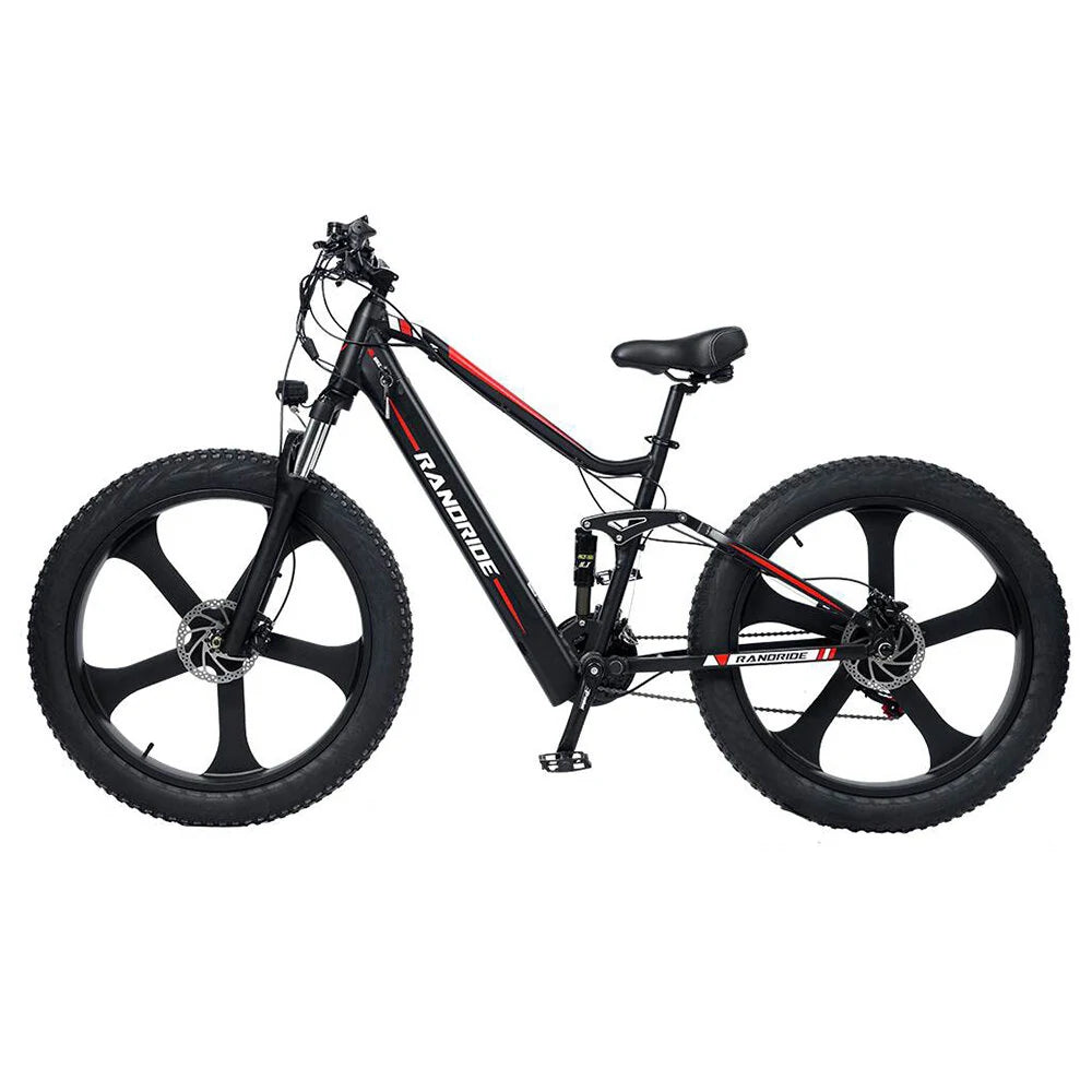 Electric Bike 48V 13.6AH 1000W Electric Bicycle 26 Inch 70-90KM Mileage Range Max Load 150KG
