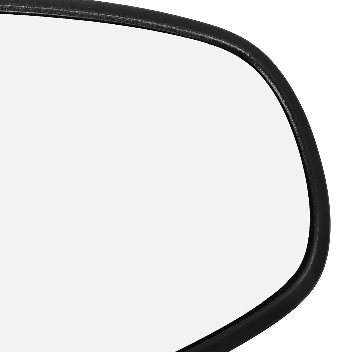 8mm Black Aluminum Alloy Left Right Rear View Side Motorcycle Mirrors