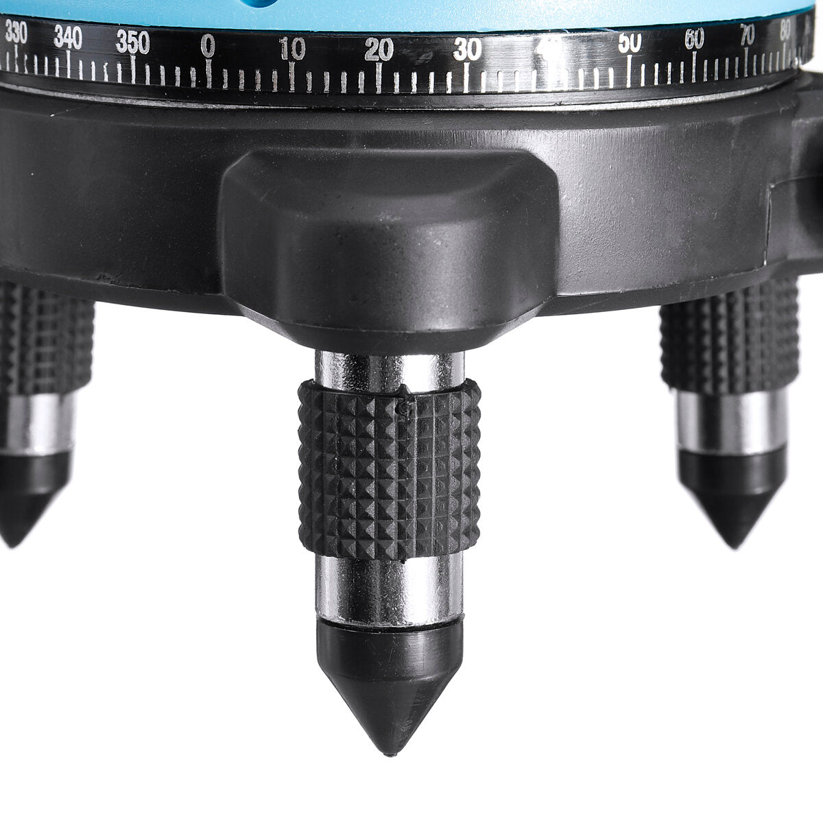 3D 360 Rotary Green Laser Level 5 Lines Self-Leveling Cross Horizontal Vertical Measuring Tool