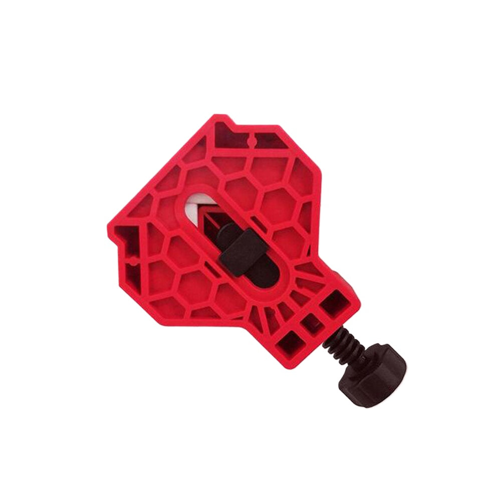 T-Type 90° Woodworking Clamp Tool, Adjustable Dual Clamping, 250N Grip Strength, Max 26mm, 4-Pack