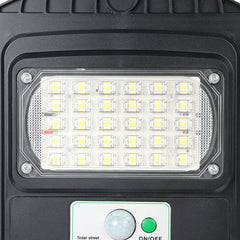 30/60/90W Solar Street Light Motion Sensor Garden Yard Wall Lamp+Remote