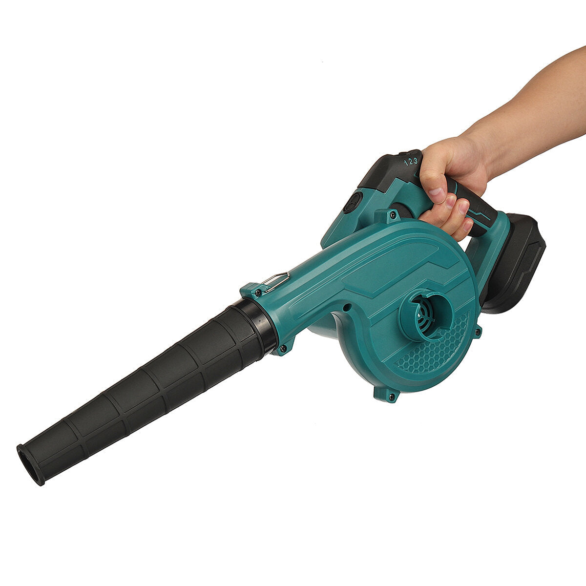 21V 2 IN 1 Cordless 180 Rotation Electric Air Blower & Suction Handheld Leaf Computer Dust Collector