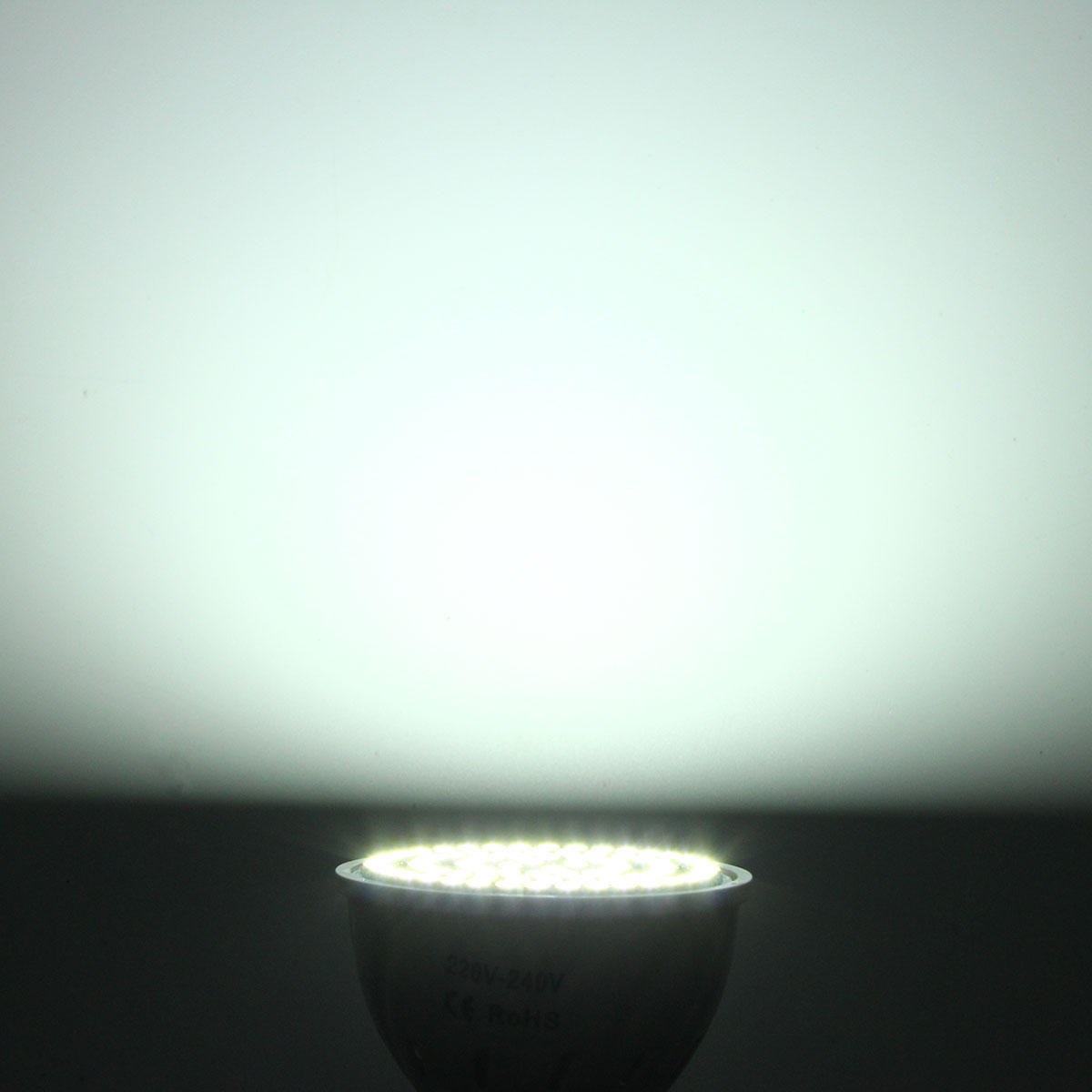 E27 E14 GU10 MR16 4W 80 SMD 3528 Non-Dimmable LED Warm White White Spot Lightt Lamp Bulb AC110/220V