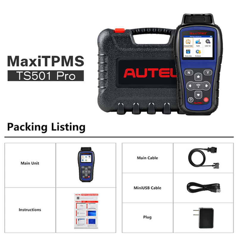 TPMS Diagnostic Scanner Tool LCD Display 2400mAh Lithium-polymer Battery Tire Type Pressure Selection