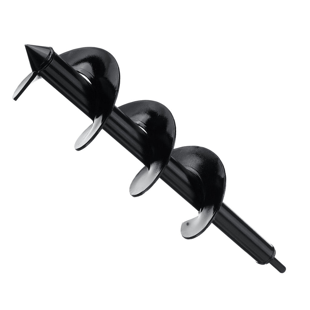 Garden Auger Spiral Drill Bit Attachment Bulb Plant Post Bedding Planting Auger Tool