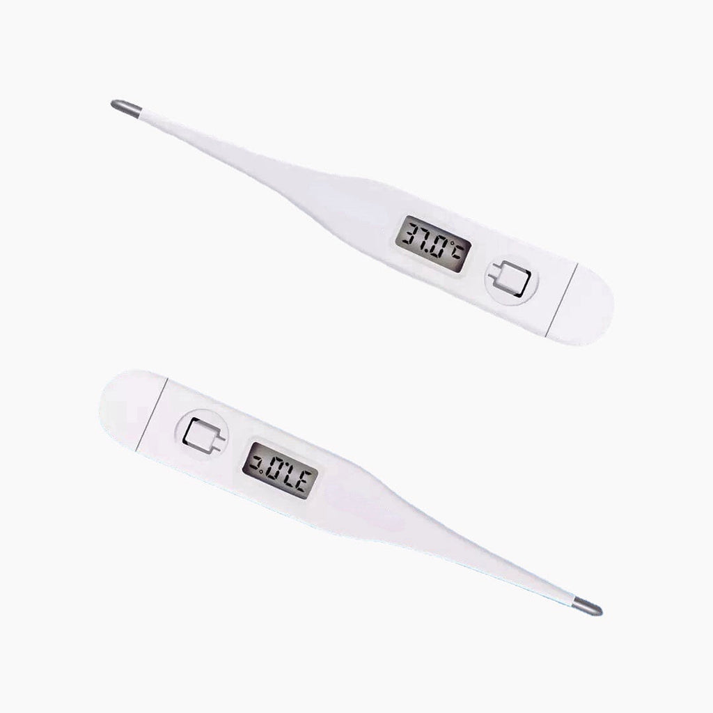 Household Electric Body Thermometer 60sec Fast Measure LCD Display Baby Adult Underarm/Oral Digital Thermometer