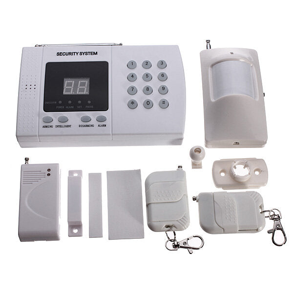 Wireless Auto Dial Phone Burglar Home Security Alarm System