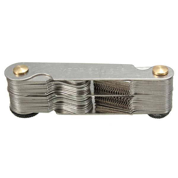 4Pcs Screw Thread Pitch Cutting Gauge Tool Set Centre Gage 55&60 Inch&Metric