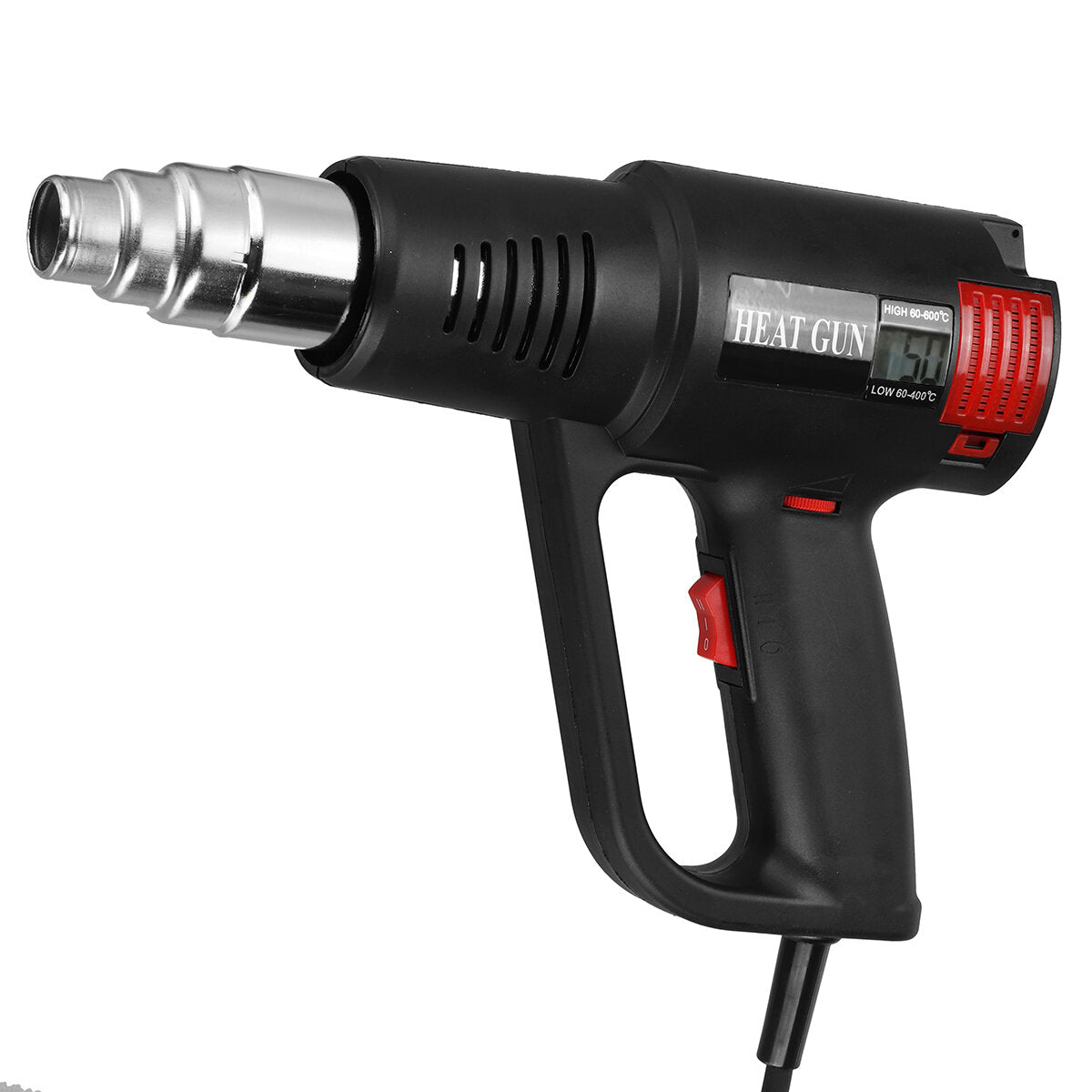 2000W 60-600 Profession Digital Electric Heat Guns 2 Speed Heat Variable Hot Air Power Tool Hair Dryer for Soldering