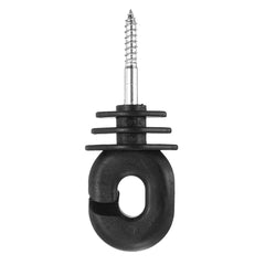 50Pcs Pet Electronic Fence Offset Ring Insulators Fencing 4 inch Screw In Posts Wire