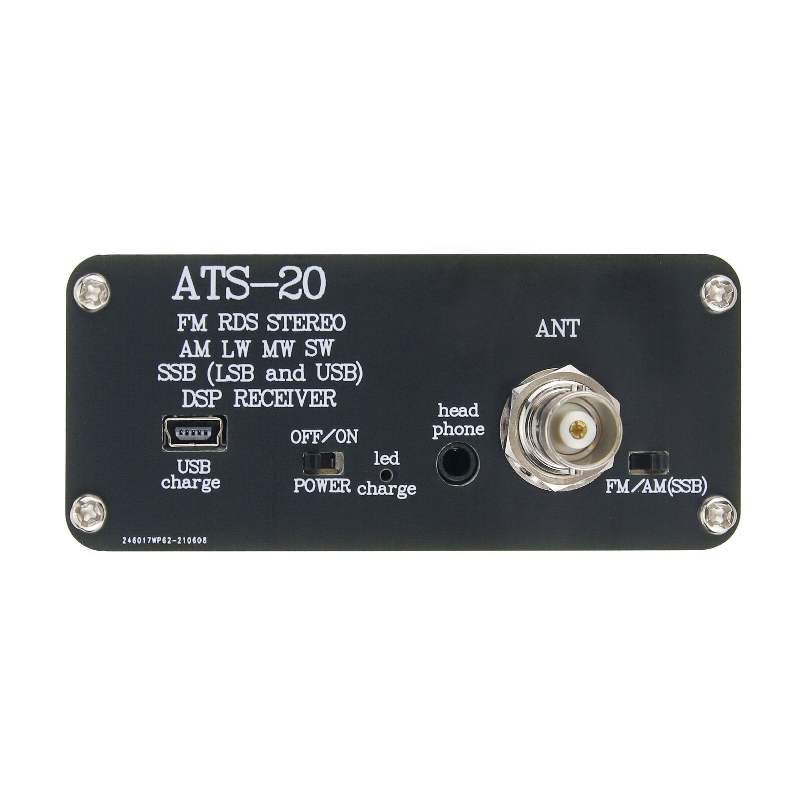 All Band Radio FM AM (MW And SW) And SSB (LSB And USB) With Antenna Lithium Battery Speaker