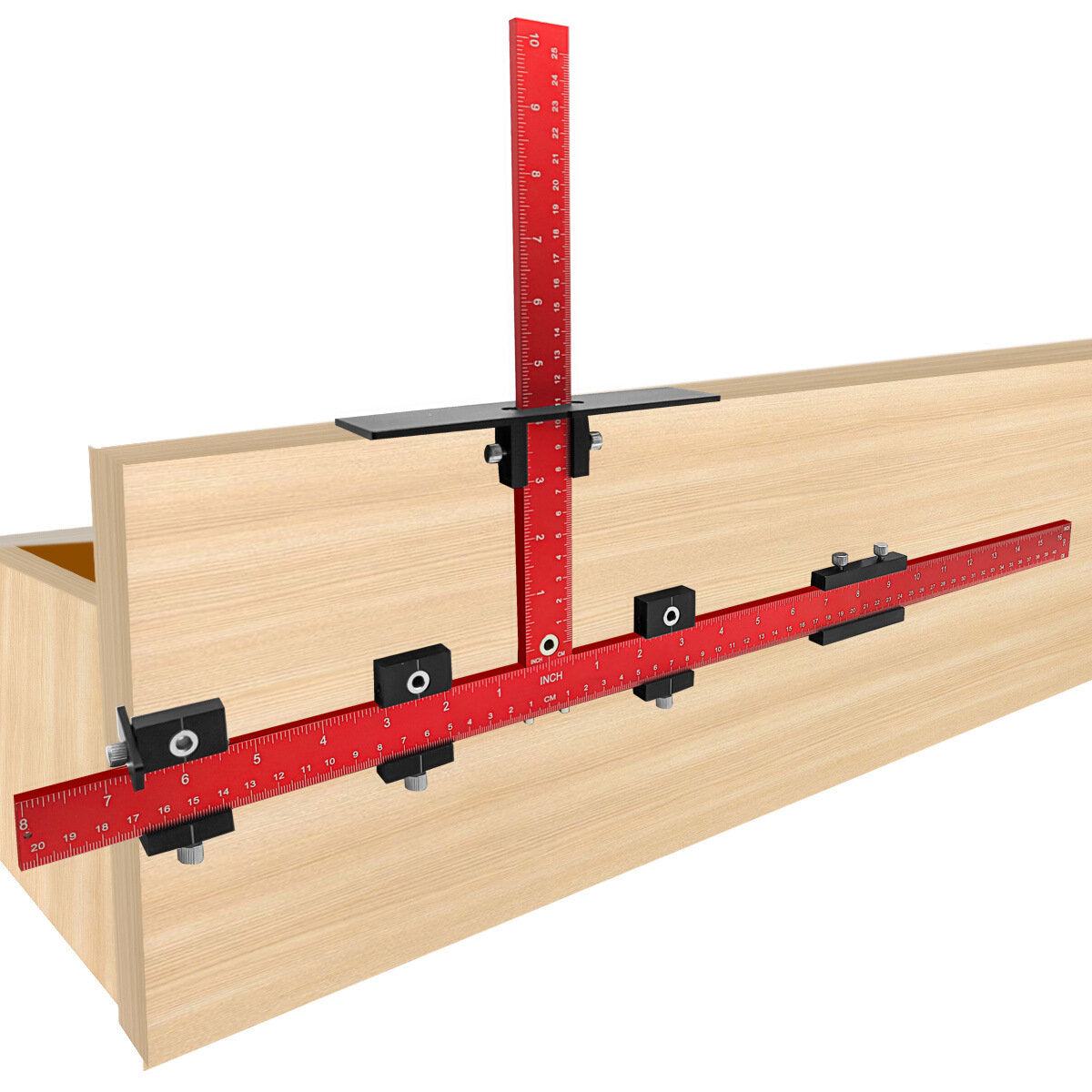Adjustable Cabinet Hardware Jig for Precise Handle & Knob Installation - Durable, User-Friendly, Versatile Tool