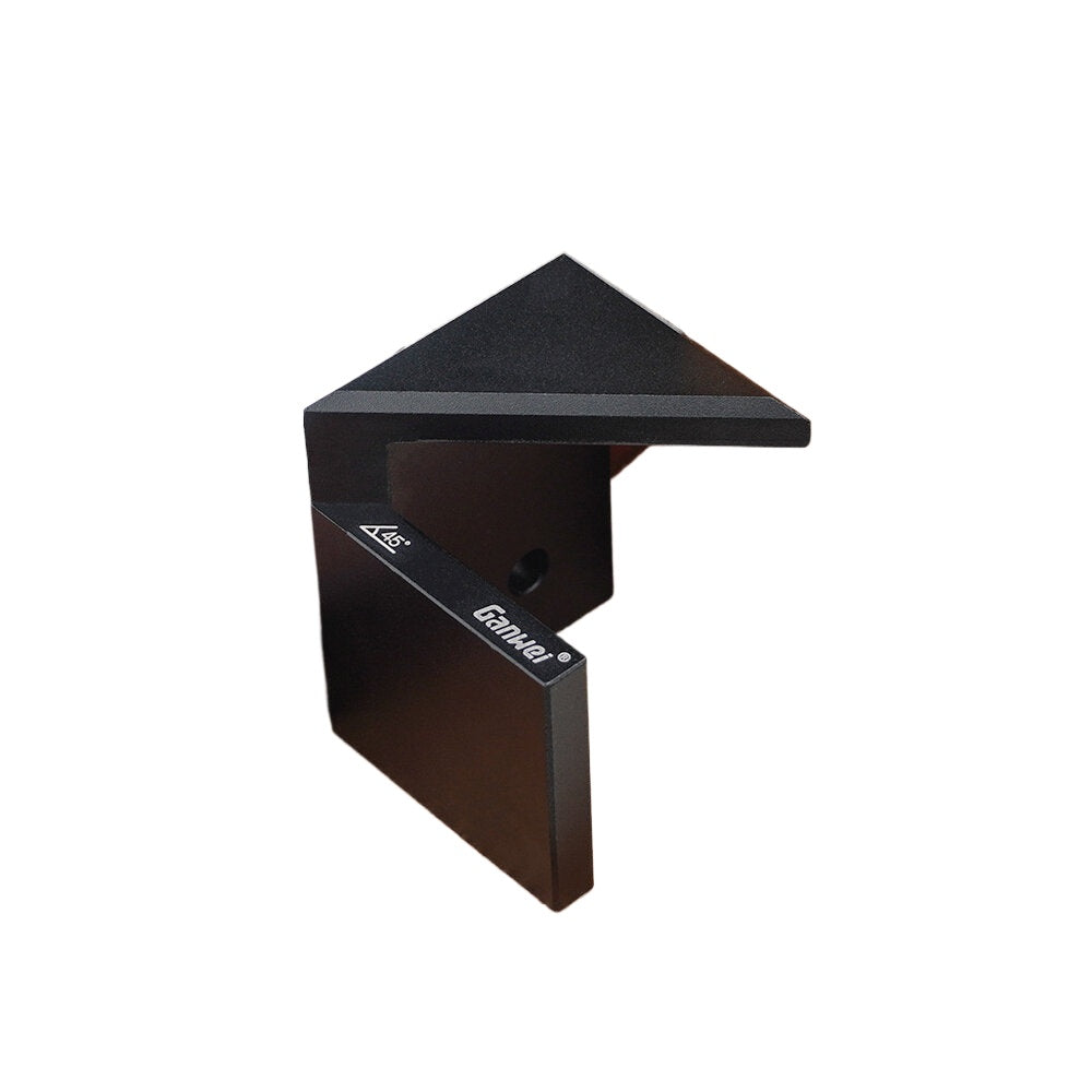 45-Degree Angle Line Marker - Durable Aluminum Alloy Tool for Precise Woodworking and Center Positioning, Lightweight & Portable