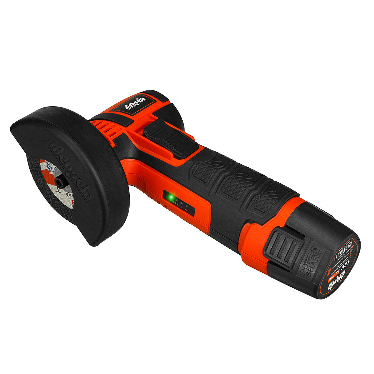 12V Mini One Hand Electric Angle Grinder Brushless Portable Wood Metal Polishing Cutting Grinding Tool