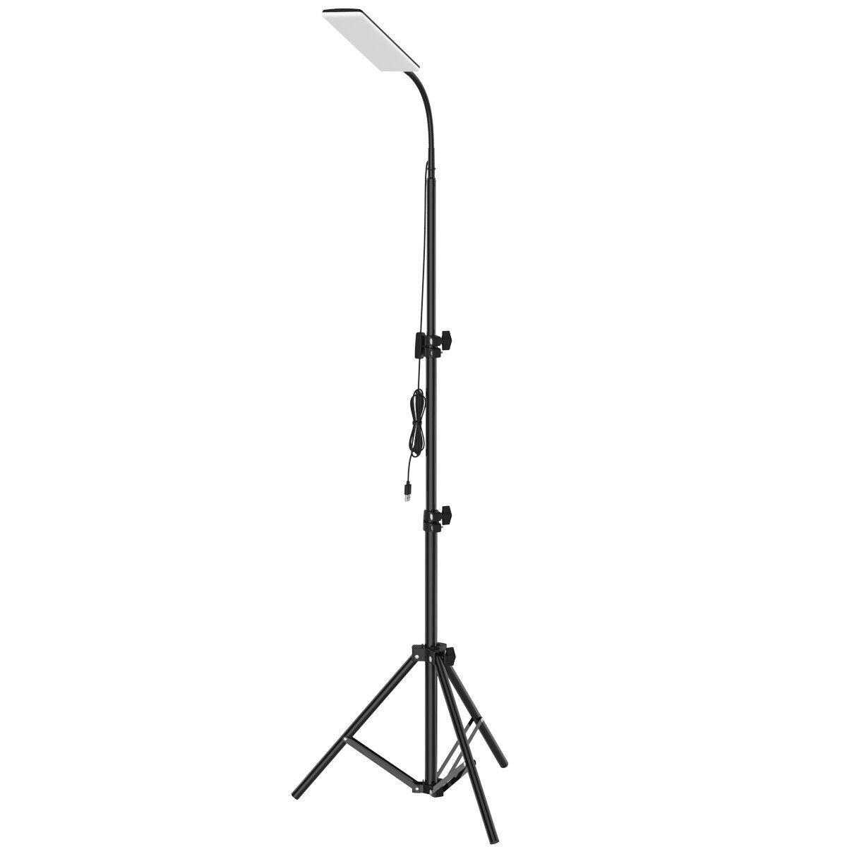 Upgraded Head 84*LED 1.8m Adjustable Tripod Stand Light Portable Outdoor LED Work Lamp Photography Fill Emergency Camping Lantern
