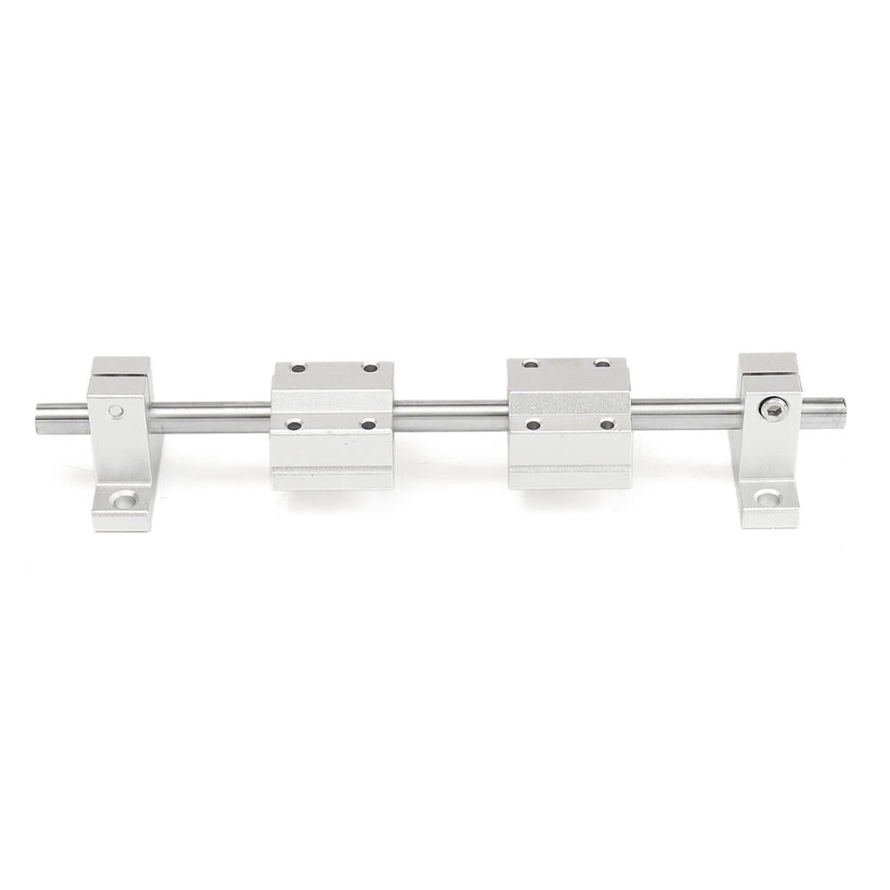 200mm Linear Rail Shaft Rod with Bearing Guide Support and SCS8UU Bearing Block CNC Parts