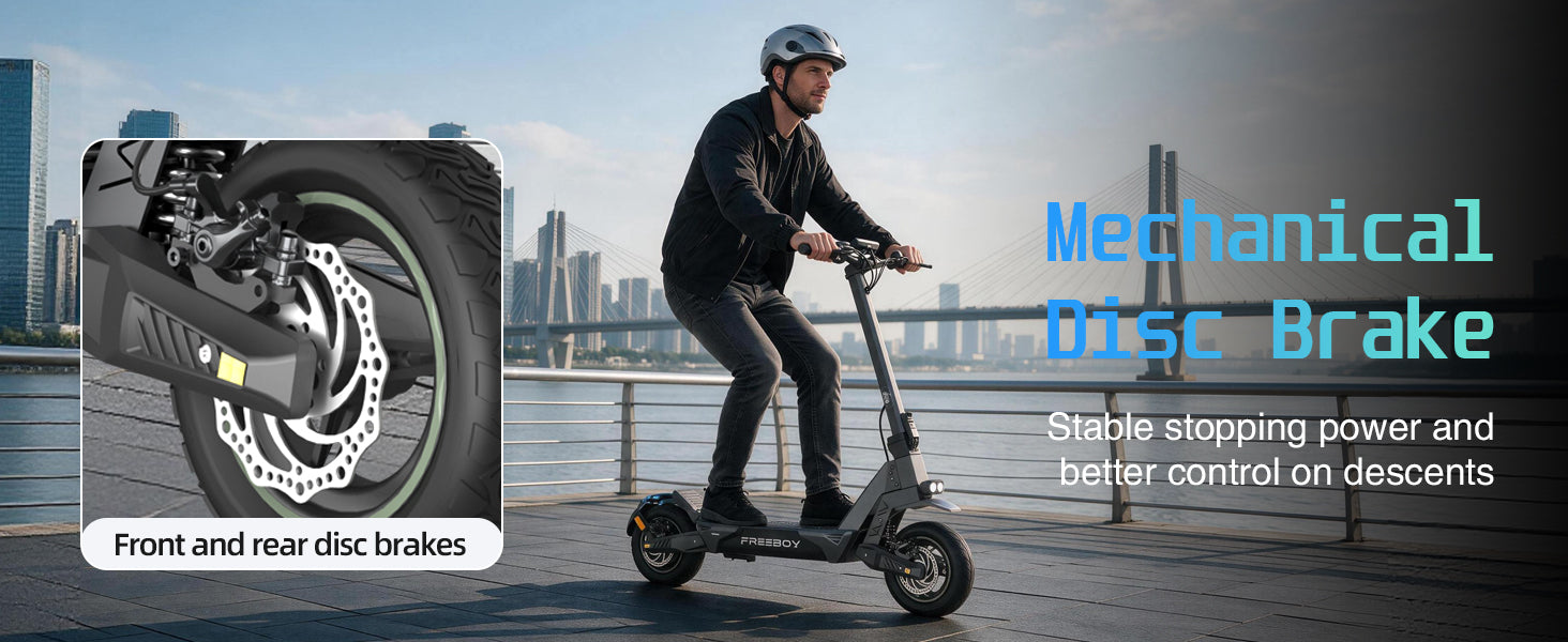 ULTRA Electric Scooter 48V 15Ah 1000W Motor Recommended Top Speed 25KM/H 10 Inch Pneumatic Tire 40KM Mileage 120Kg Max Load