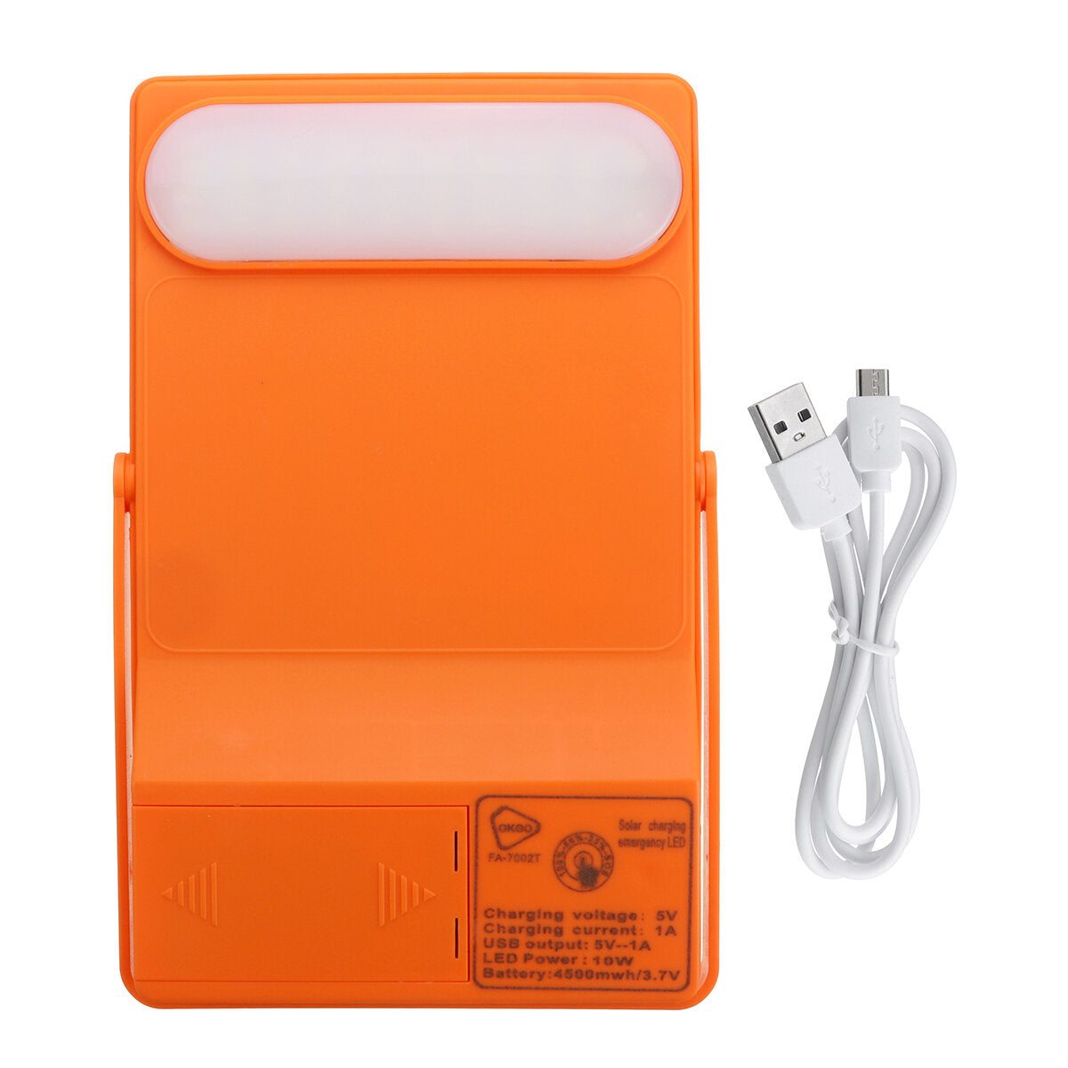 Portable Solar Powered System Outdoor Emergency Lighting USB 3 Modes IP65