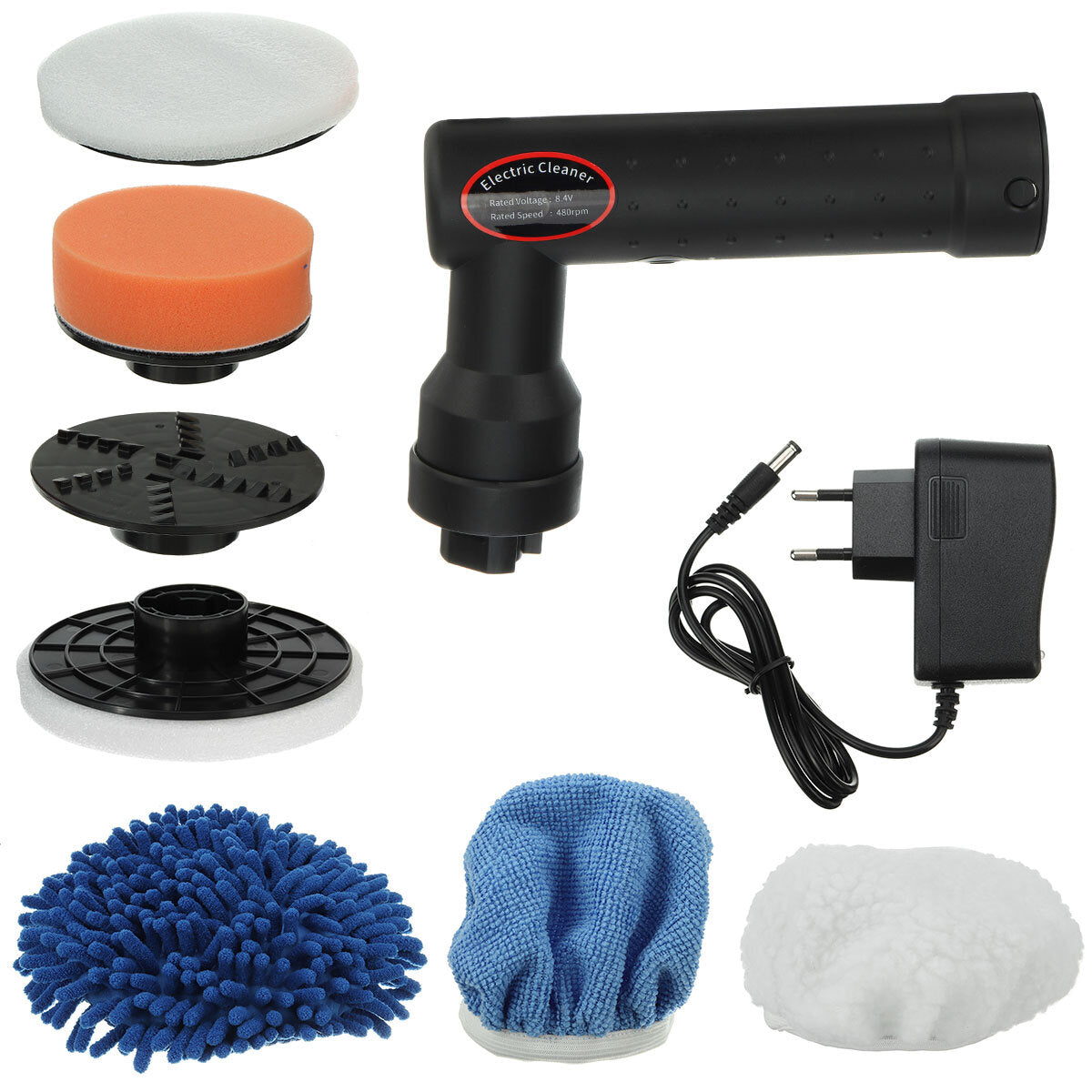 Multifunctional Portable Cordless Electric Car Polisher Machine Car Polishing Cleaner
