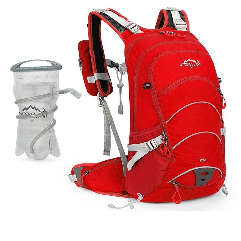 20 liters outdoor sports bag waterproof camping hiking with rain cover