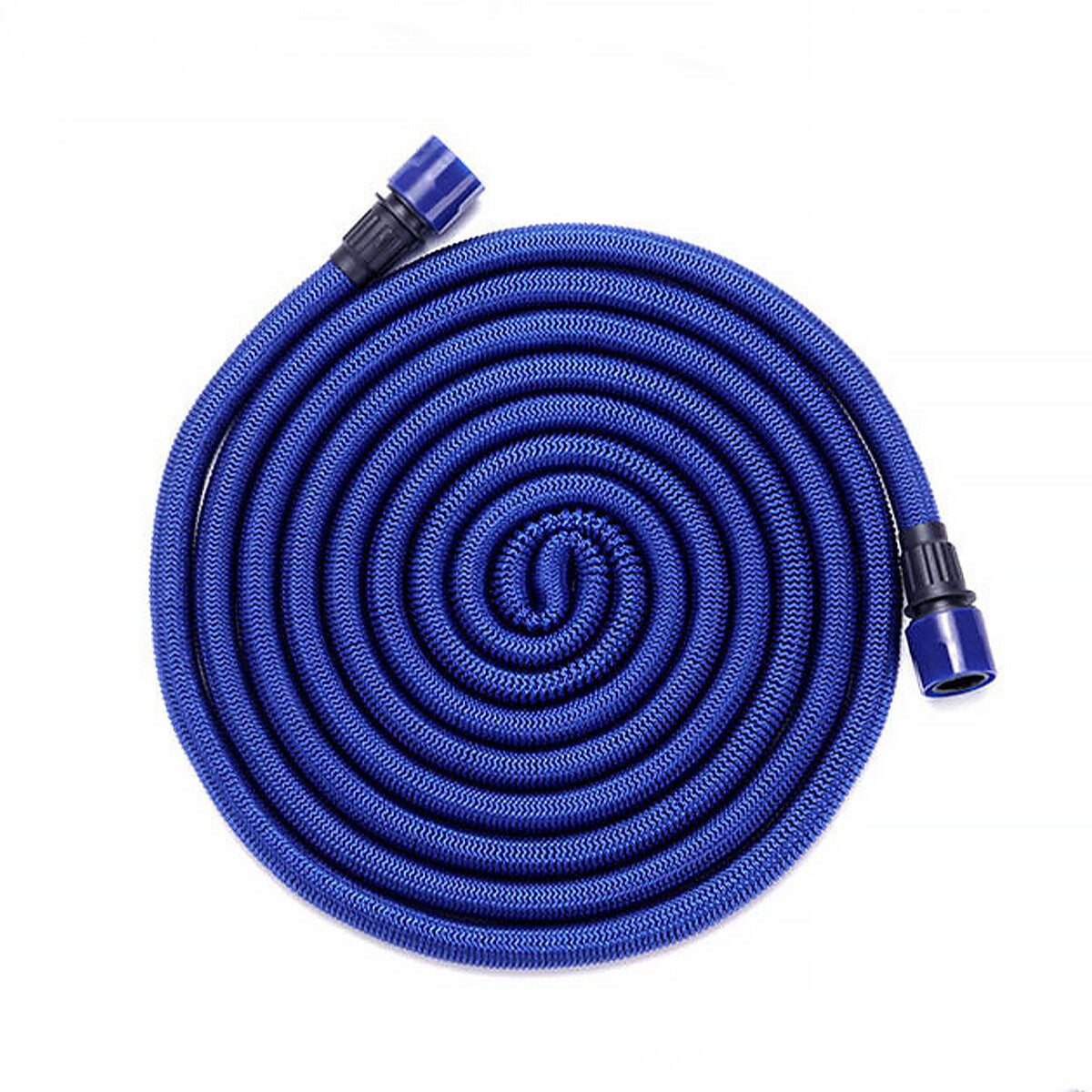 25-100ft Expandable Flexible Garden Water Hose Water Pipe Watering Sprayer Blue