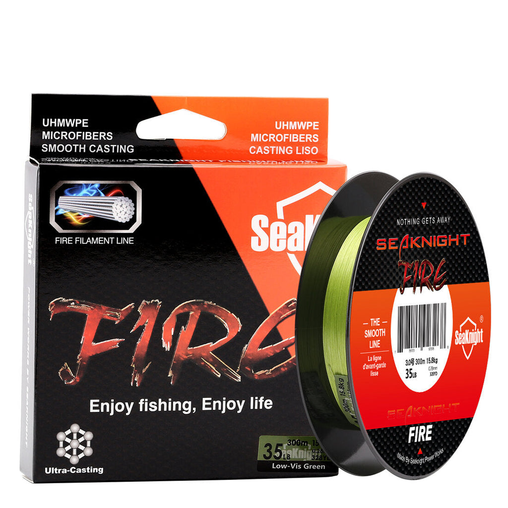 FIRE Fishing Line 300M Fire Filament Line Smooth Super PE Fire Fishing Line Floating Line