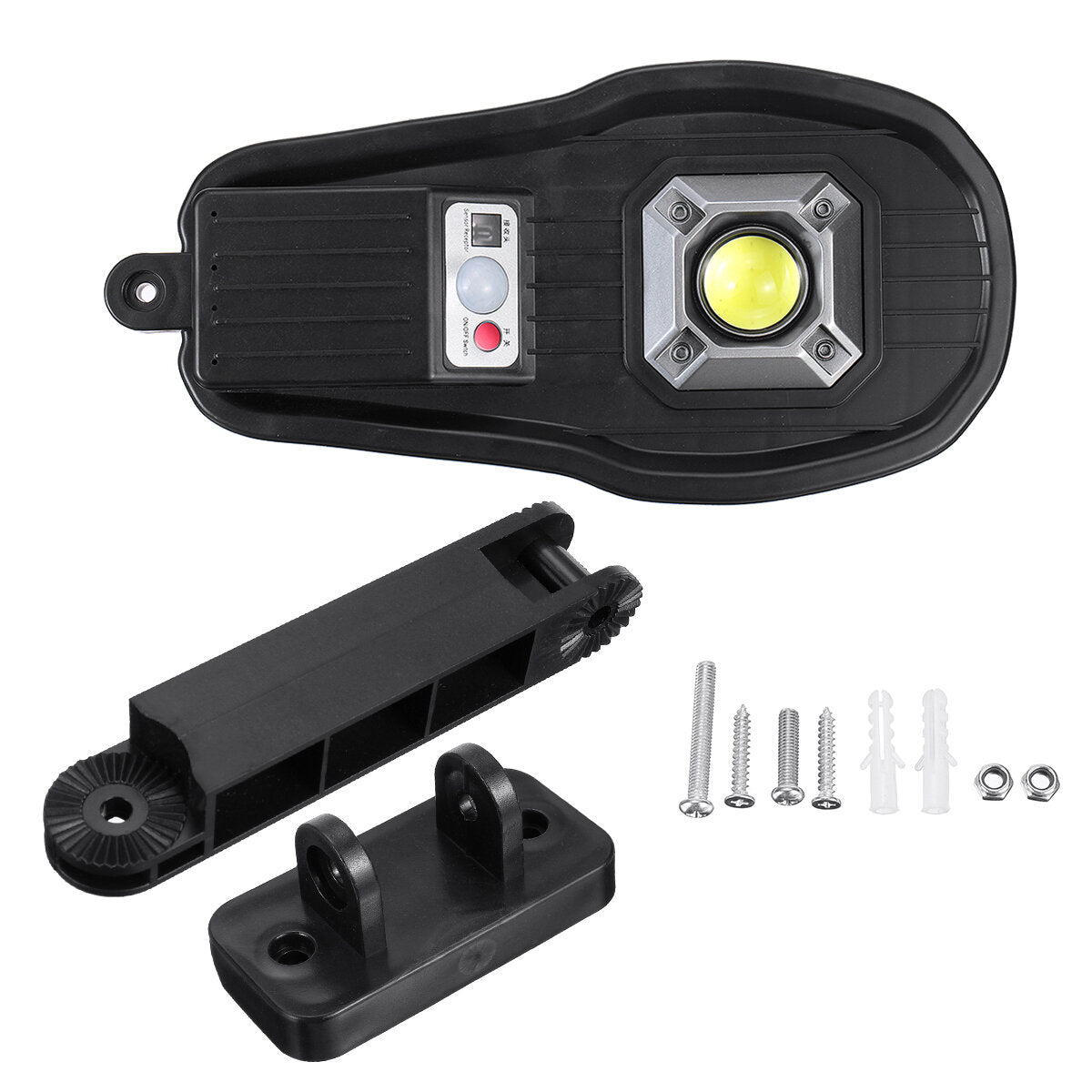 24COB/8COB Outdoor Solar Lamp Street Lights with Remote Control IP65 Waterproof for Garden Yard