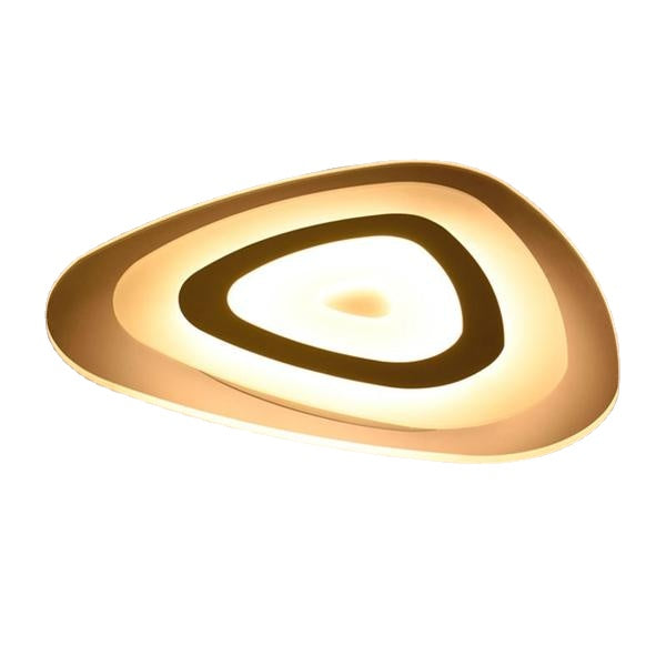 35W Modern Ultrathin LED Flush Mount Ceiling Light 3 Color Adjustable for Living Room Home