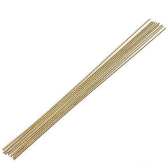 10Pcs 1.6mm x 250mm HS221 Brass Welding Rods Brass Brazing Rods