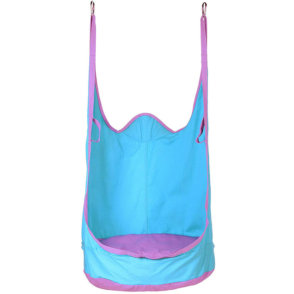 Adult Children Swing Portable Canvas Cotton Swing Hammock Hanging Chair Air Cushion Home Camping