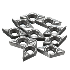 10pcs DCGT0702-AK H01 / DCGT21.51-AK H01 Inserts Used for Aluminum Turning Tool Holder Cutter